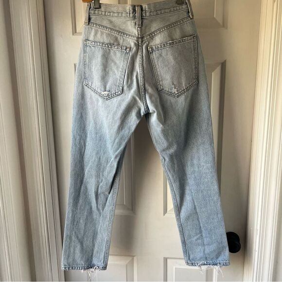 AGOLDE Riley High Rise Straight Crop 25 - Picture 5 of 6